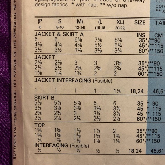 Butterick 4432 pattern cardigan top maxi skirt size L XL - Picture 4 of 6